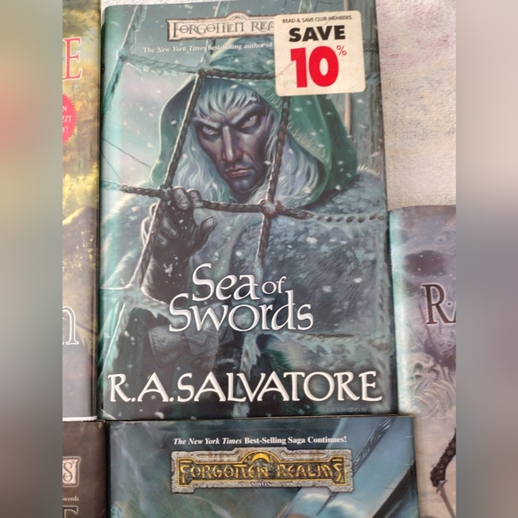 🔥R A salvatore hardcover lot - Picture 3 of 6